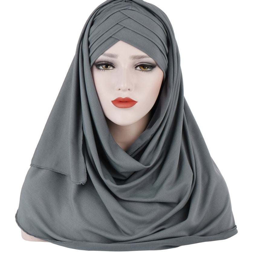 Muslim Women's Patch Hijab, Instant Hijab