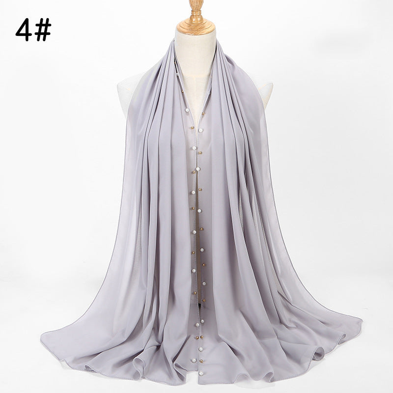 Chiffon Pearl Hijab