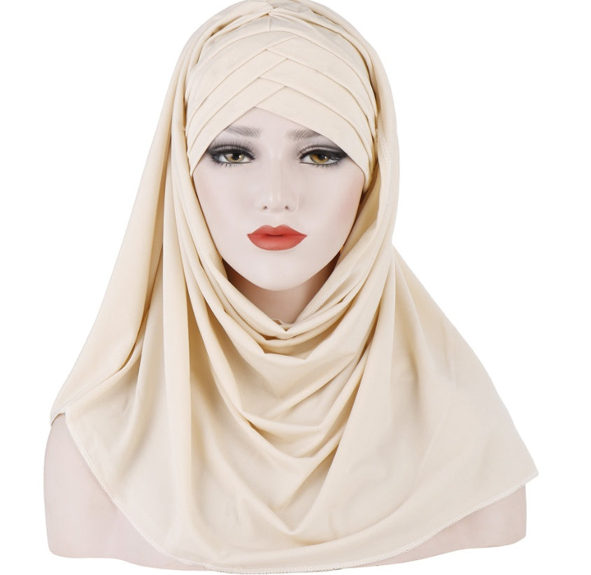 Muslim Women's Patch Hijab, Instant Hijab