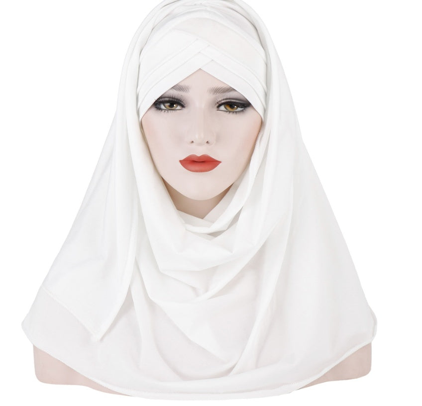 Muslim Women's Patch Hijab, Instant Hijab