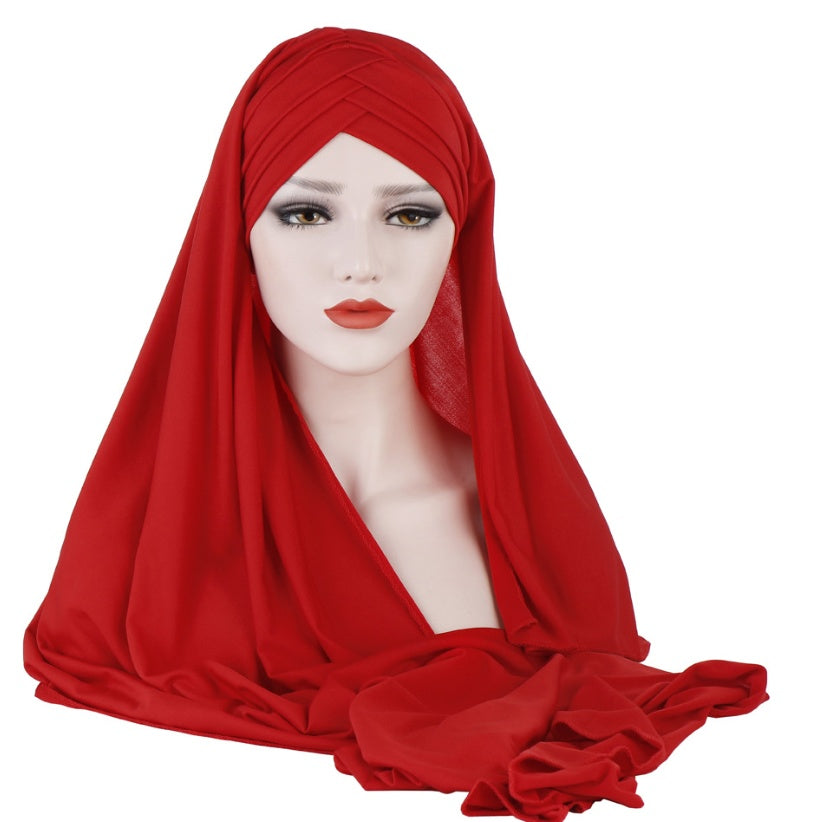 Muslim Women's Patch Hijab, Instant Hijab