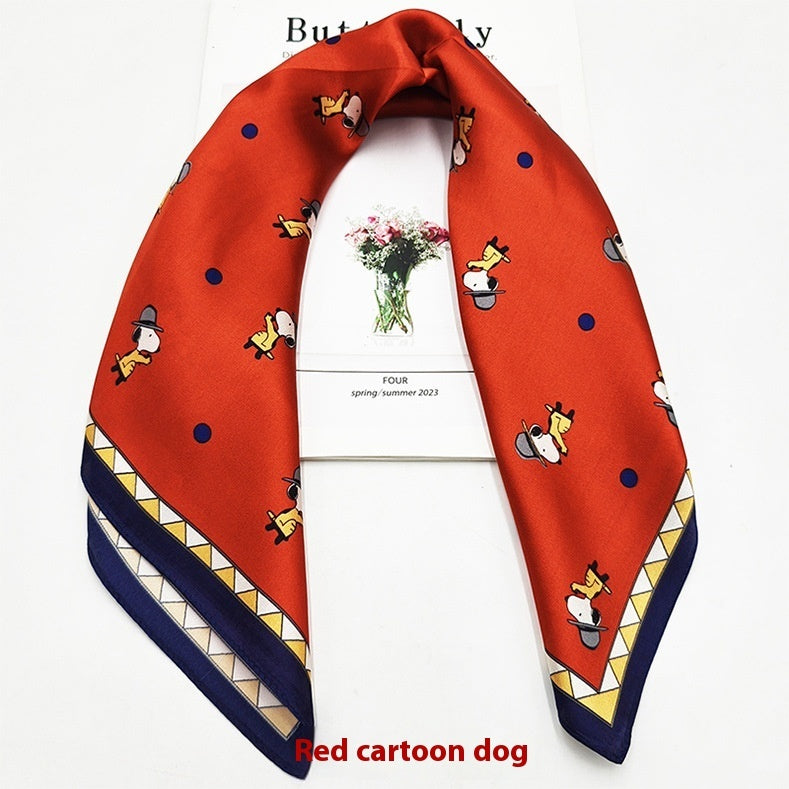 Versatile Business Scarf, Square Scarf for Professionals, Luxury Bandana