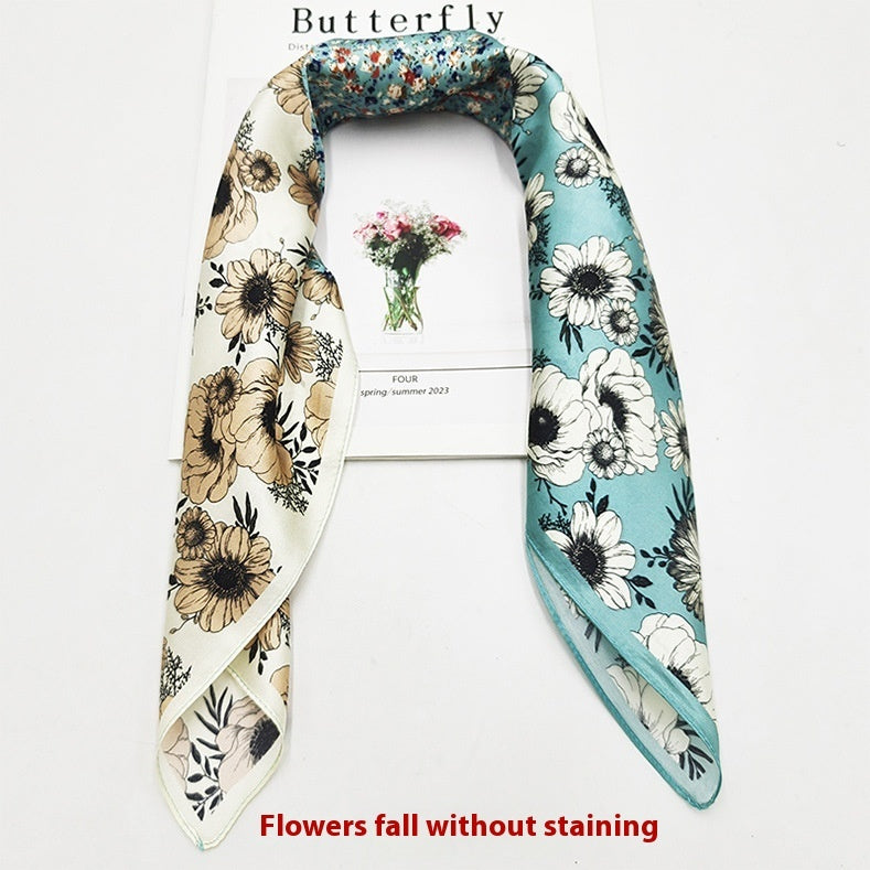 Versatile Business Scarf, Square Scarf for Professionals, Luxury Bandana