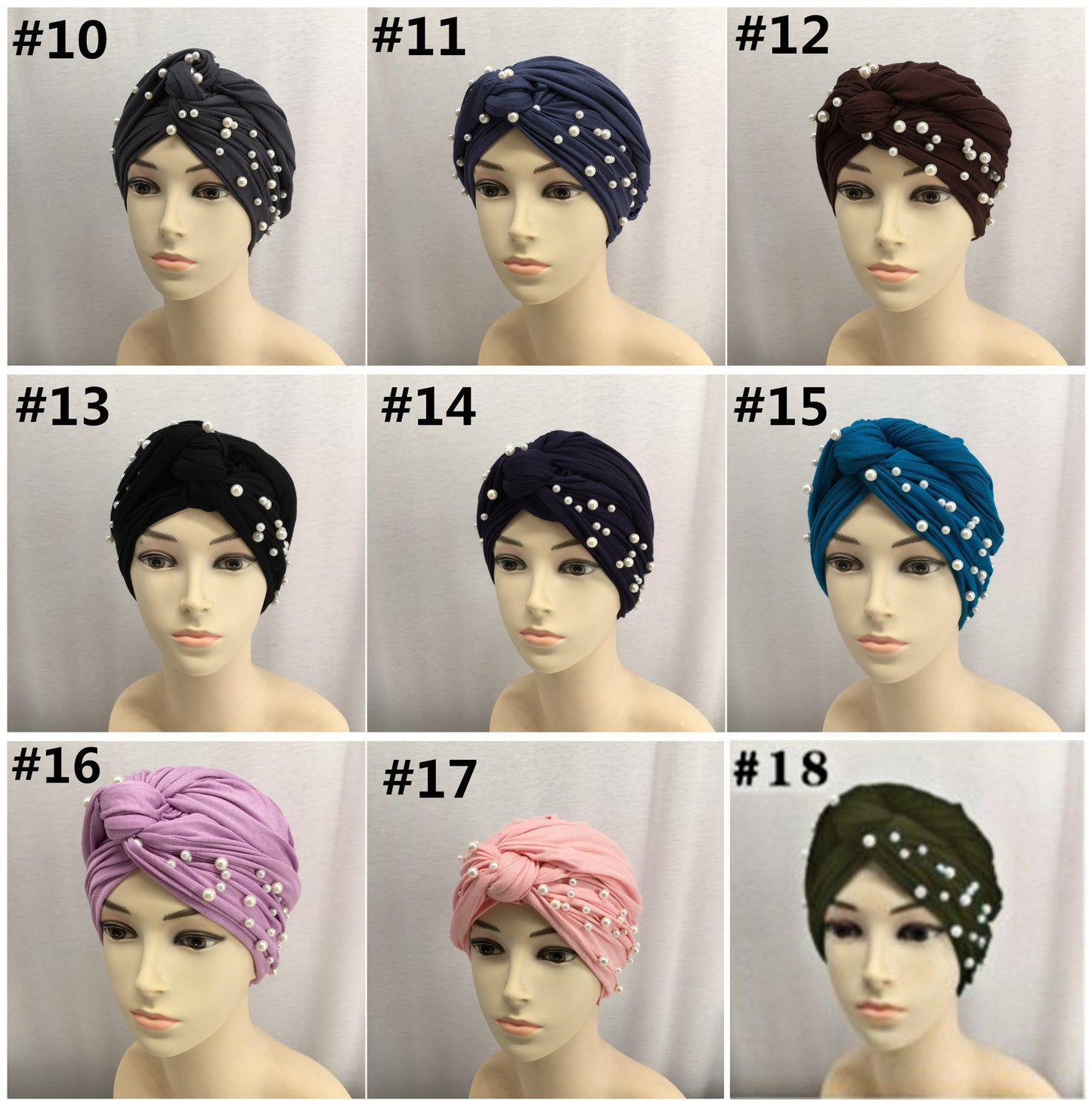 Muslim Women's Turban Hat,Cotton Jersey Turban Hat