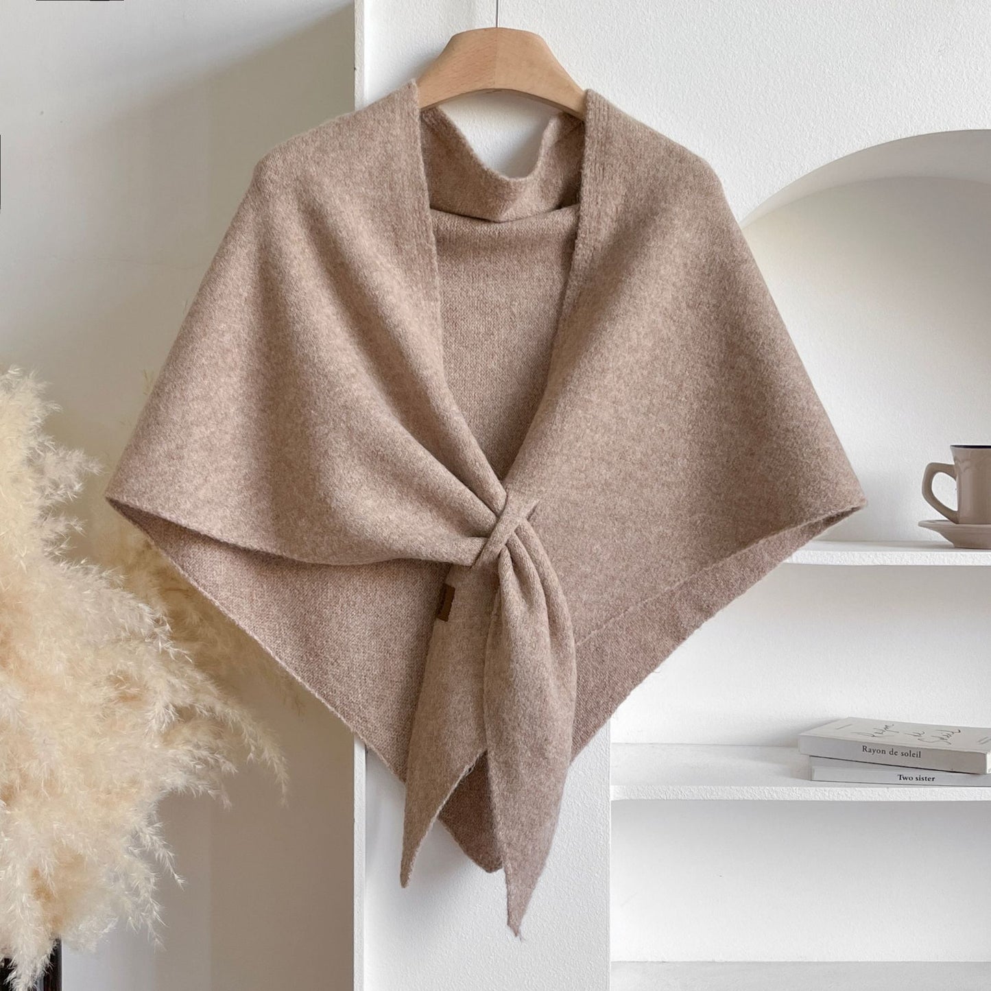 Women's Elegant Poncho Scarf