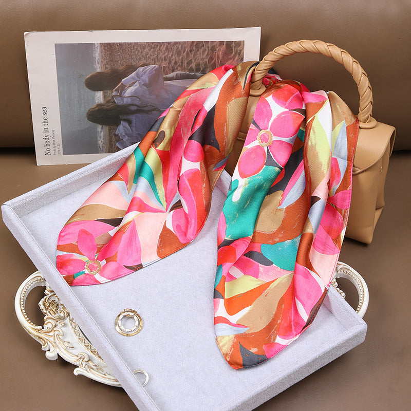 Women's Korean Style Vintage Printed Scarf