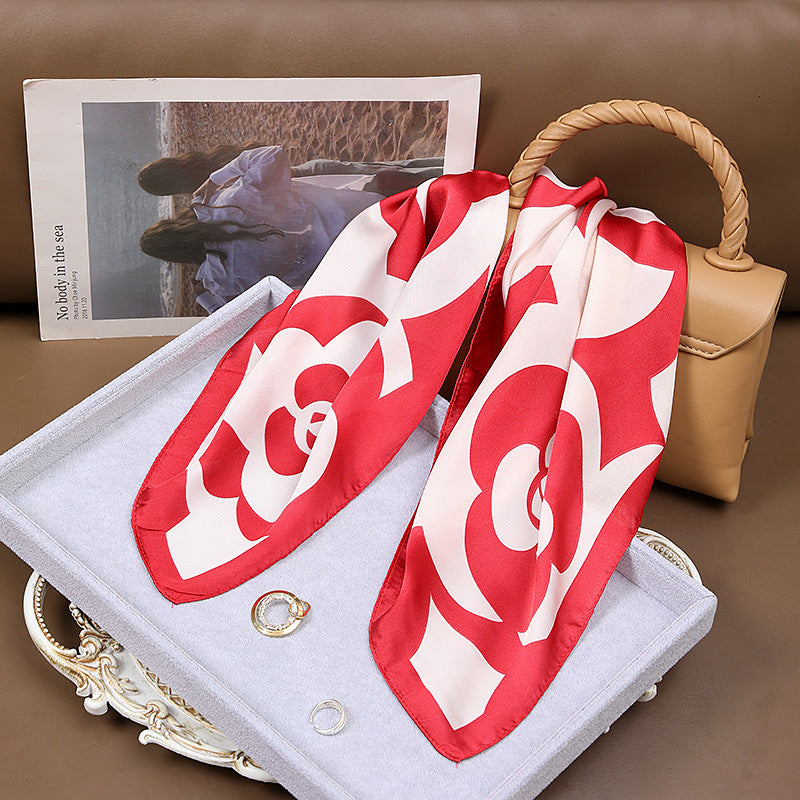 Women's Korean Style Vintage Printed Scarf