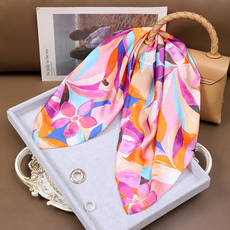 Women's Korean Style Vintage Printed Scarf