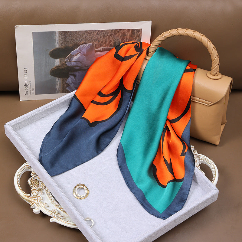 Women's Korean Style Vintage Printed Scarf