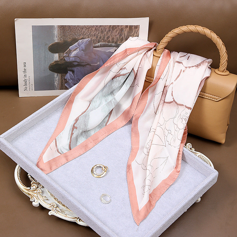 Women's Korean Style Vintage Printed Scarf