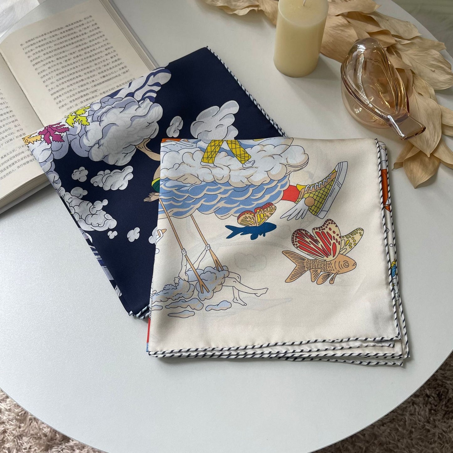 Women's Luxury Silk Twill Scarf