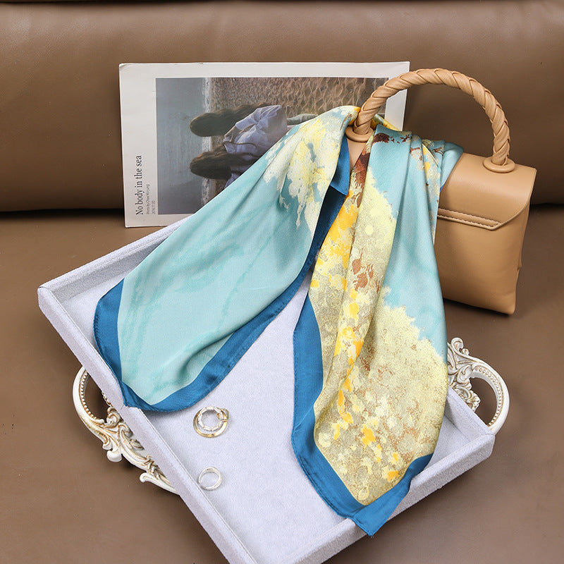 Women's Korean Style Vintage Printed Scarf
