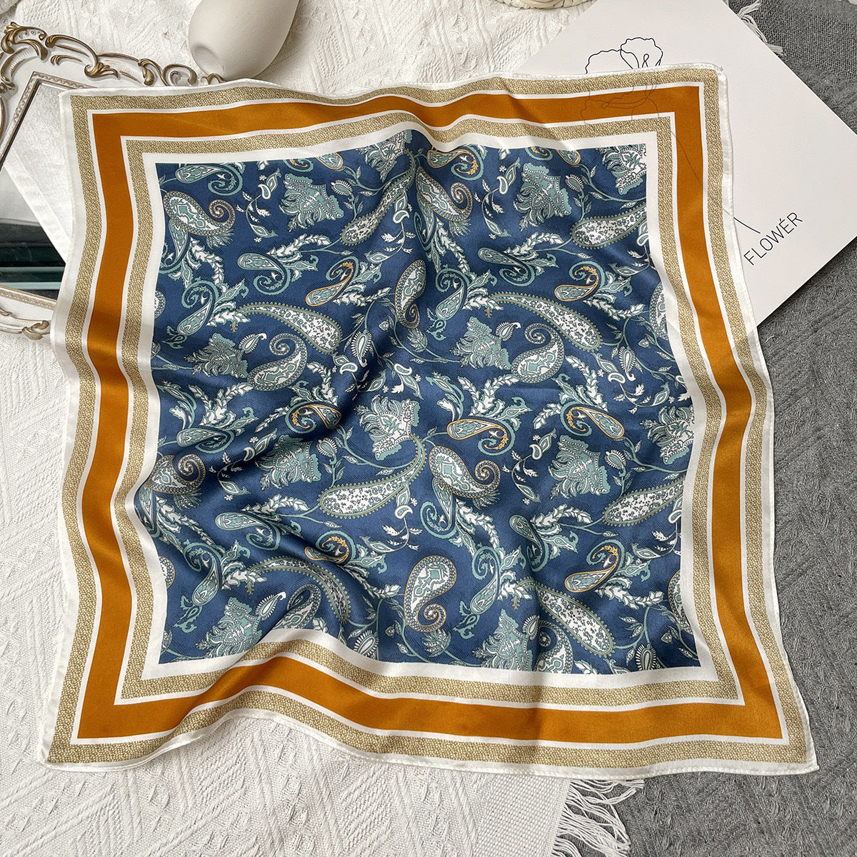 Women's Korean Style Vintage Printed Scarf