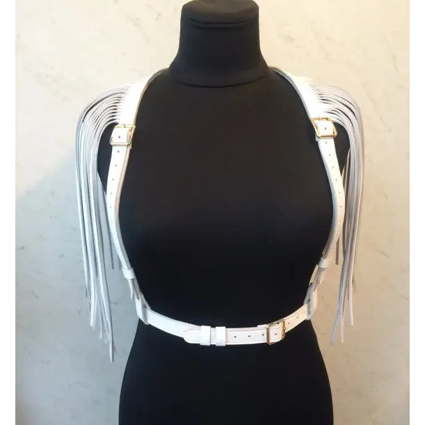 Body Bondage Handmade Harness Shoulder Tassel - Shoulder Tassel