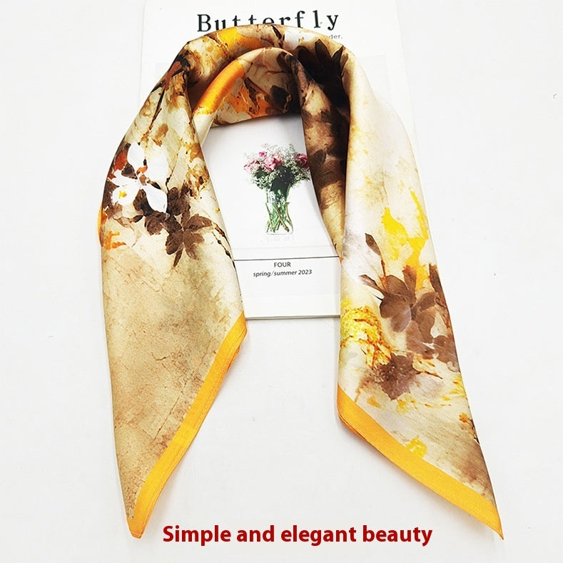 Versatile Business Scarf, Square Scarf for Professionals, Luxury Bandana