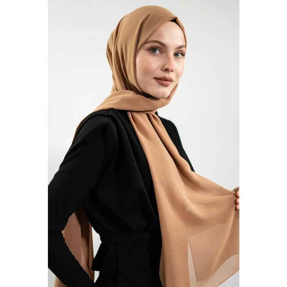 Chiffon Tan Shawl