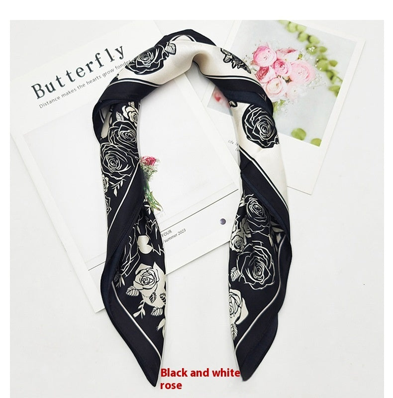 Versatile Business Scarf, Square Scarf for Professionals, Luxury Bandana