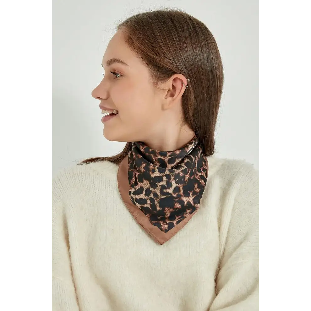 Leopard Patterned Bandana