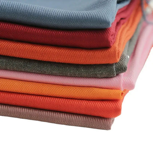 Solid Colour Artificial Cashmere Scarf Women’s Tasseled Shawl - Cashmere Tassel Double-sided Scarf