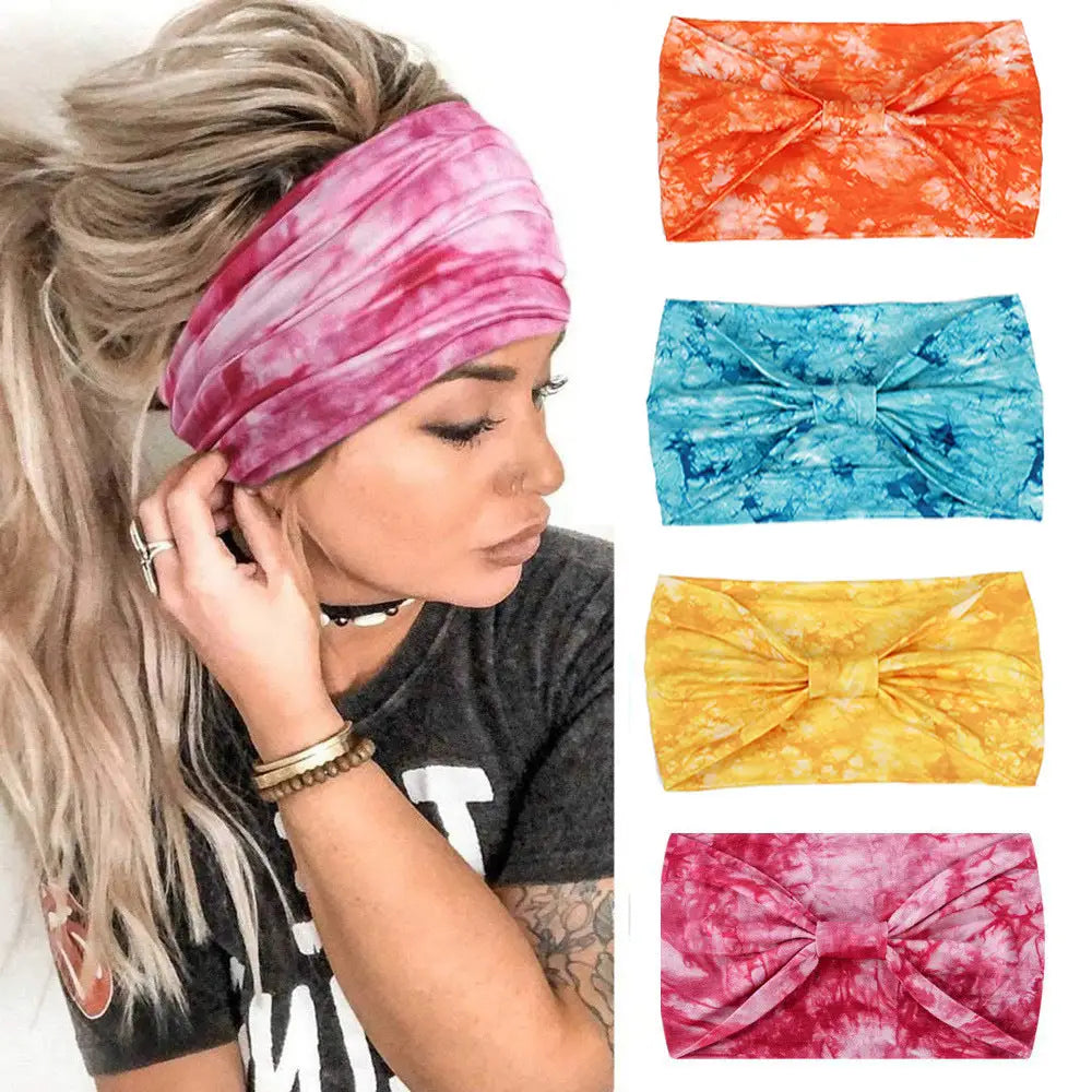 Tie-dye Sports Hair Band