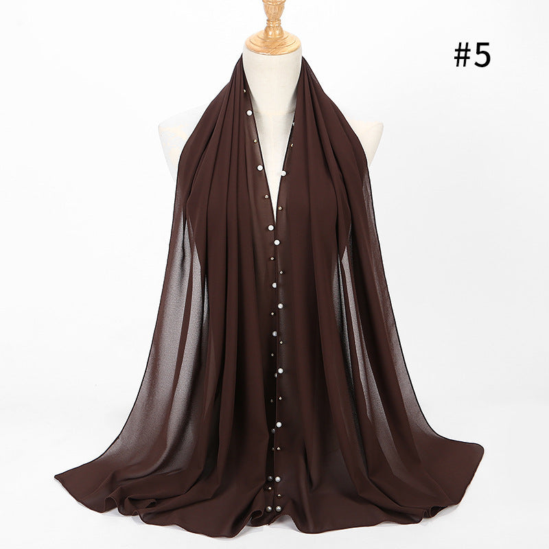 Chiffon Pearl Hijab