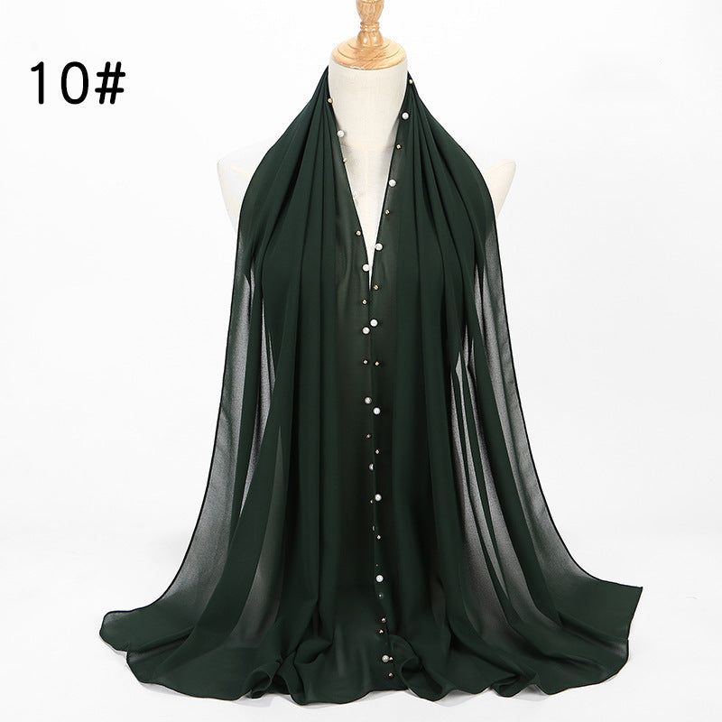 Chiffon Pearl Hijab