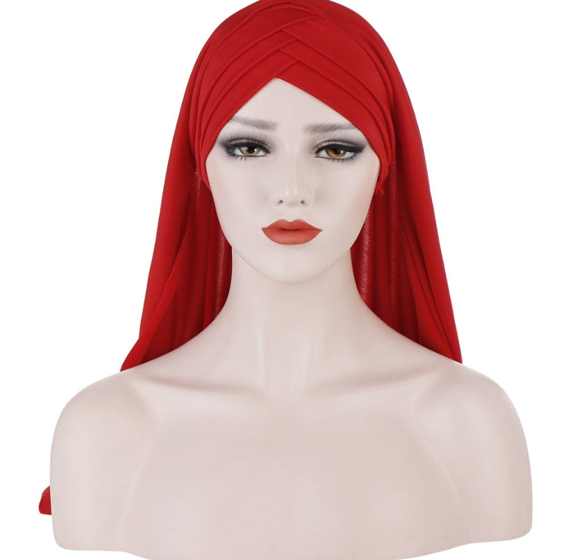 Muslim Women's Patch Hijab, Instant Hijab