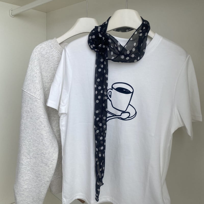 Removable Retro Flower Neck Scarf
