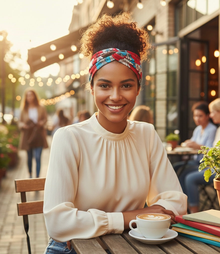 Premium Wide-Brimmed Sports Headband | Moisture-Wicking Hair Accessories