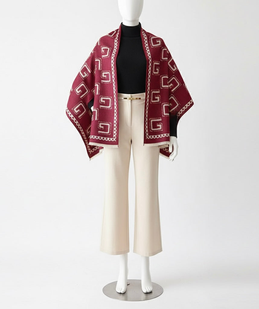 Cashmere-Like Thick Shawl - Warm Winter Scarf & Hijab Wrap