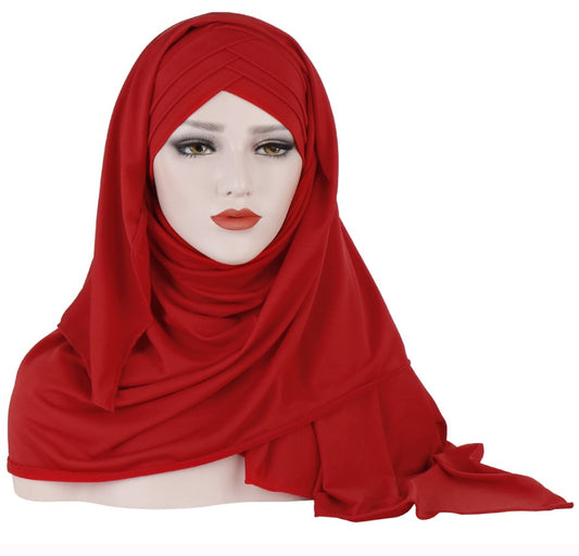 Muslim Women's Patch Hijab, Instant Hijab