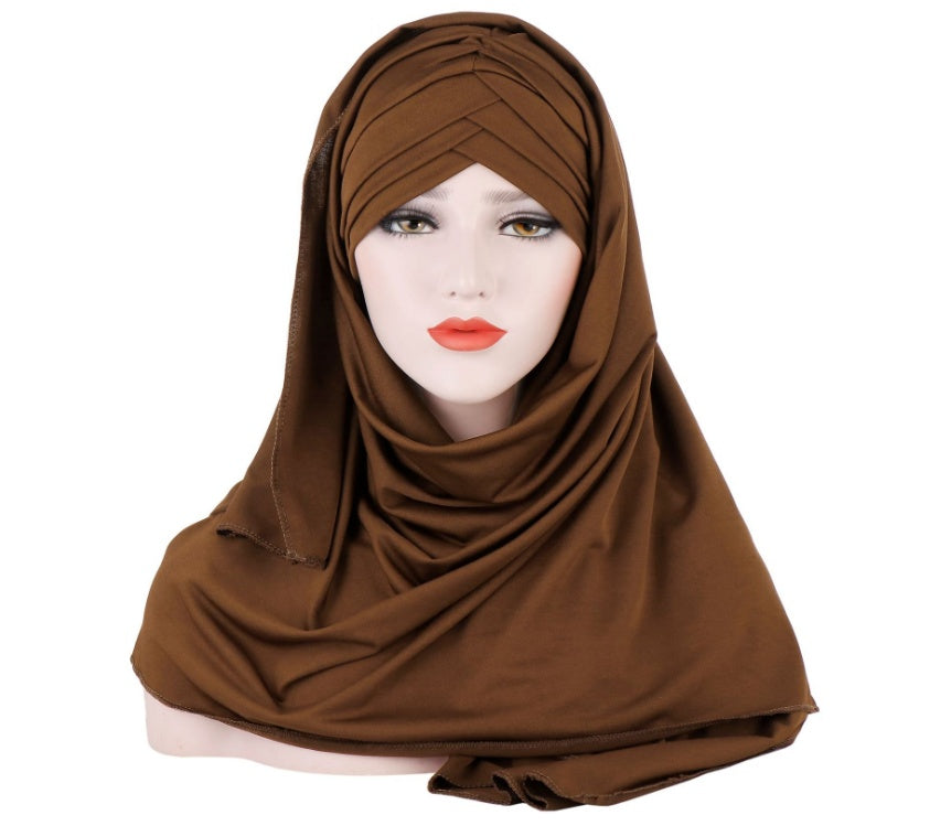 Muslim Women's Patch Hijab, Instant Hijab