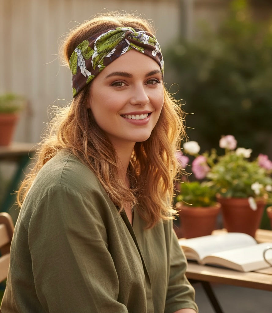 Premium Wide-Brimmed Sports Headband | Moisture-Wicking Hair Accessories