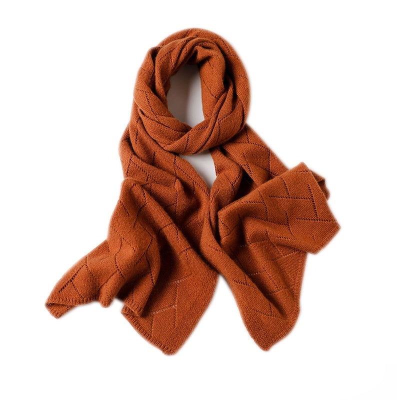 Women's Korean-style Knitted Hollow Scarf