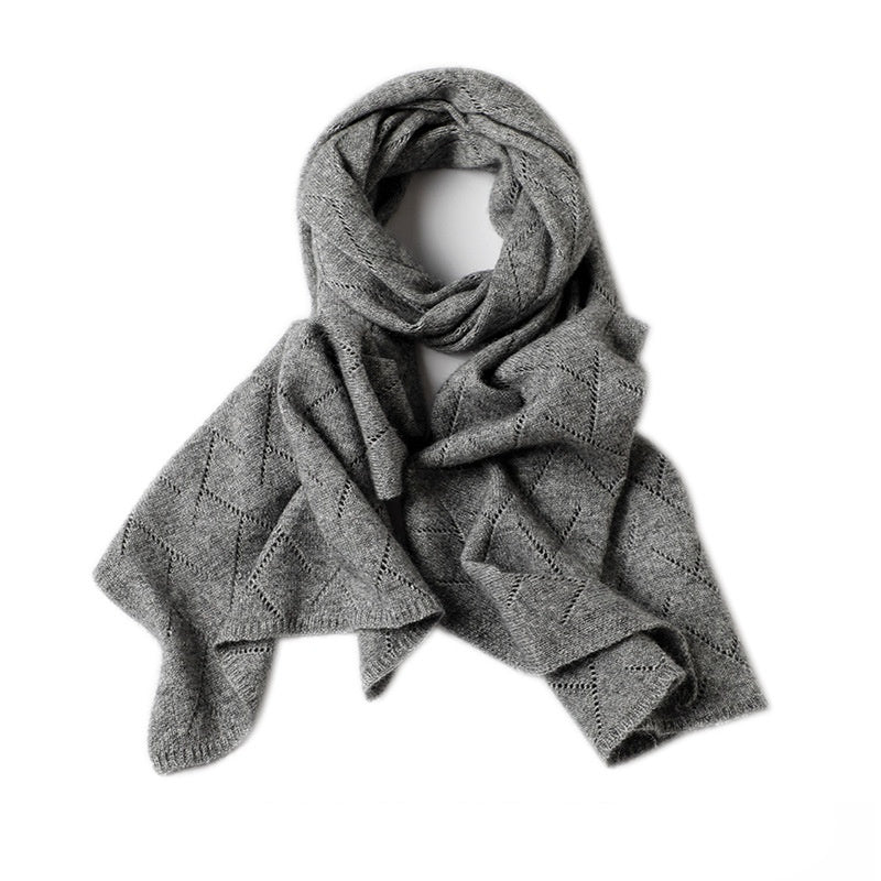 Women's Korean-style Knitted Hollow Scarf