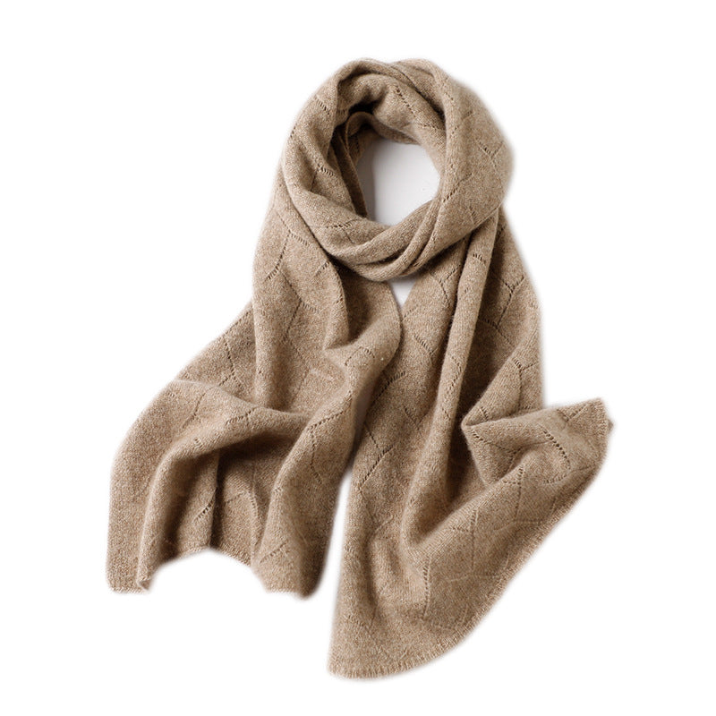 Women's Korean-style Knitted Hollow Scarf