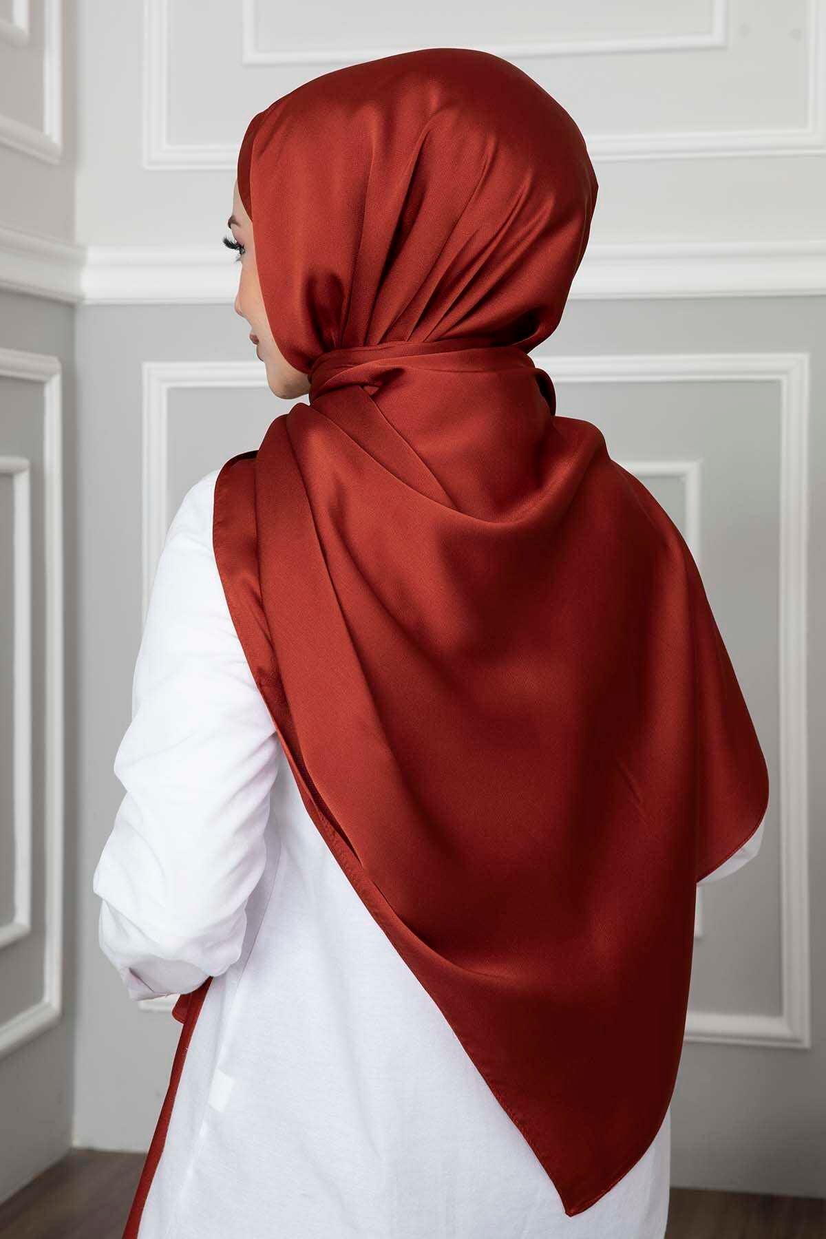 Dubai Silk Shawl-Burgundy