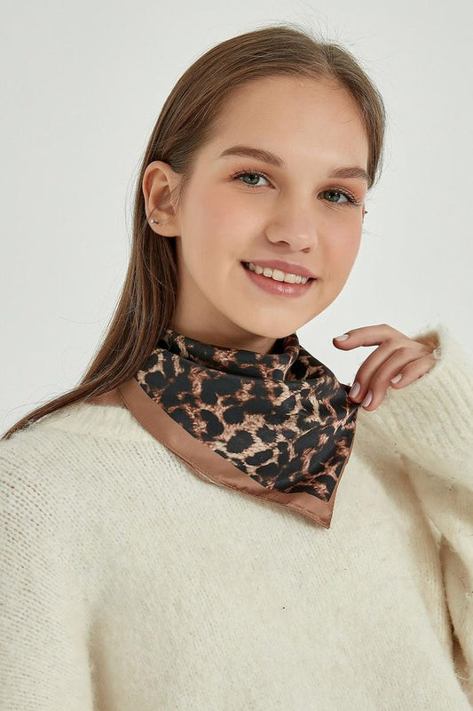 Leopard Patterned Bandana