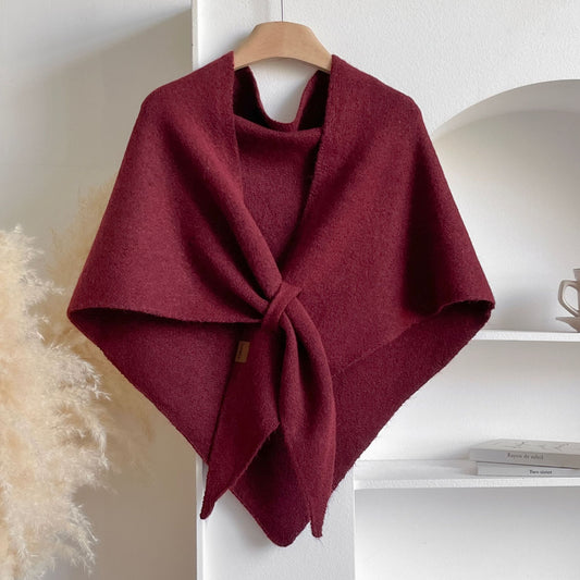Women's Elegant Poncho Scarf
