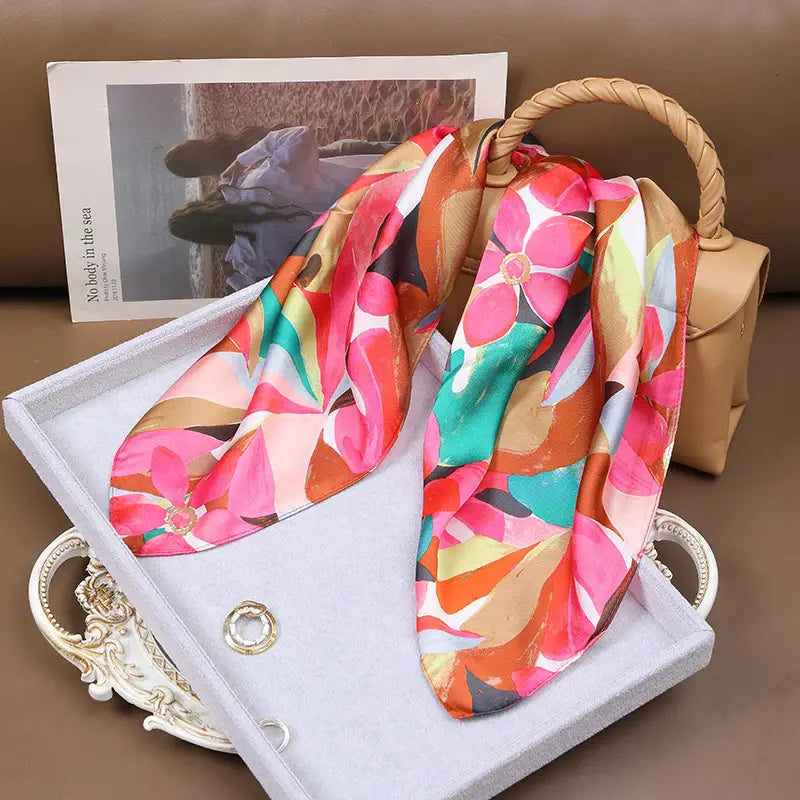 Women’s Korean Style Vintage Printed Scarf