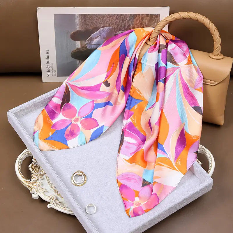 Women’s Korean Style Vintage Printed Scarf