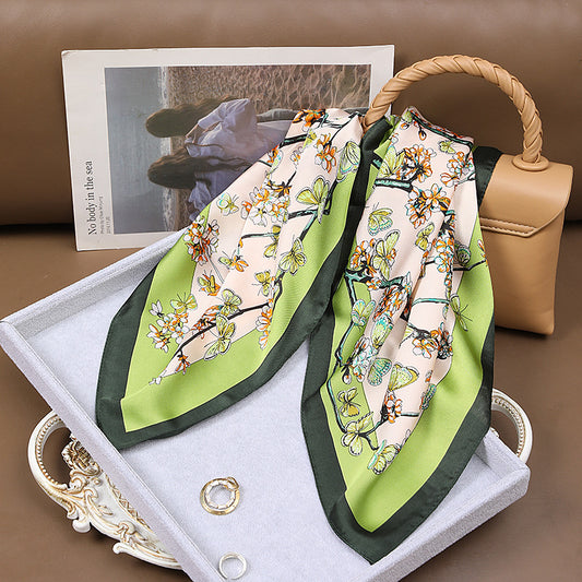 Women's Korean Style Vintage Printed Scarf