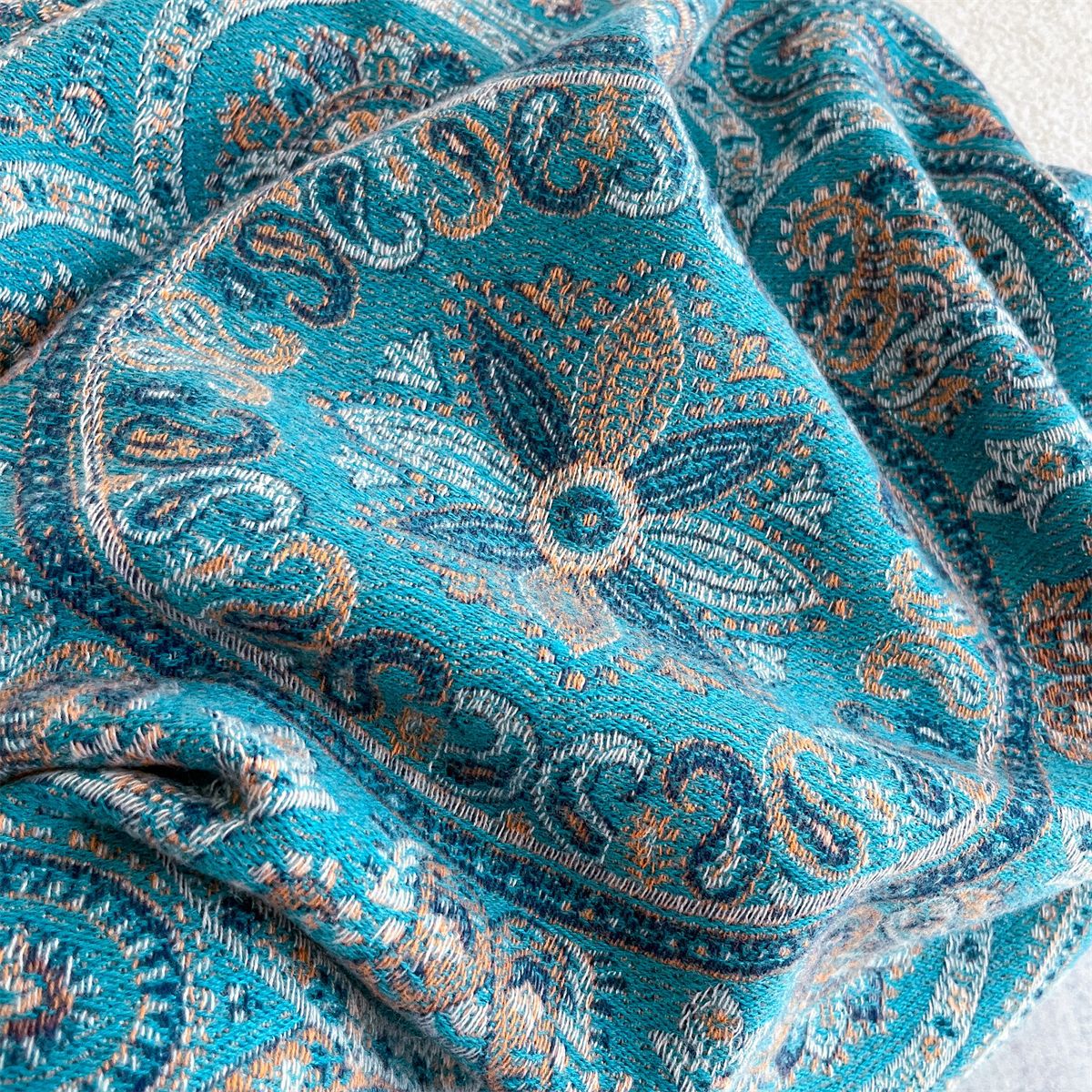 Ethnic-style Shawl Dual-use And Versatile Extra-thick Scarf For Women
