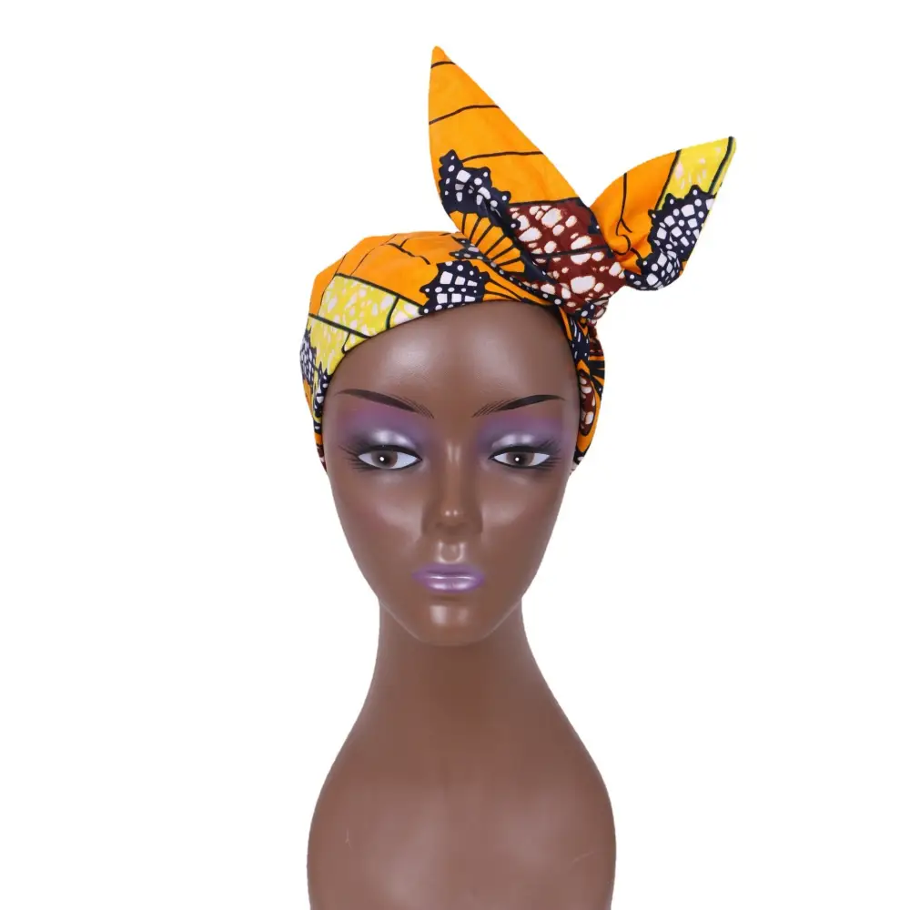 African Batik Cloth Headband Ankara Fabric Commemorative Outing Adjustable Ankara Headband - Adjustable Ankara Headband