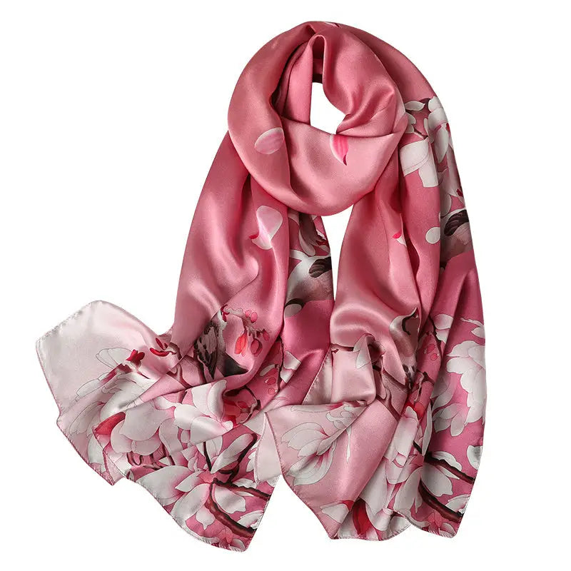 All-matching Long Silk Scarf