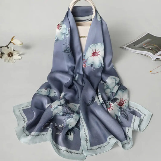 All-matching Long Silk Scarf