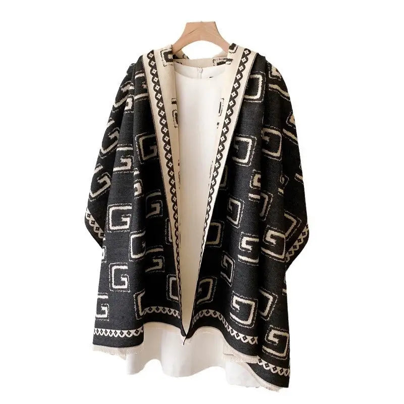 Cashmere-like Thick Shawl Long Wild Warm Scarf