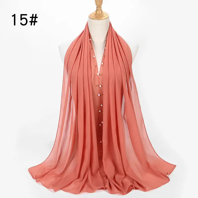 Chiffon Pearl Hijab - 15 / 180 - Chiffon Pearl Hijab