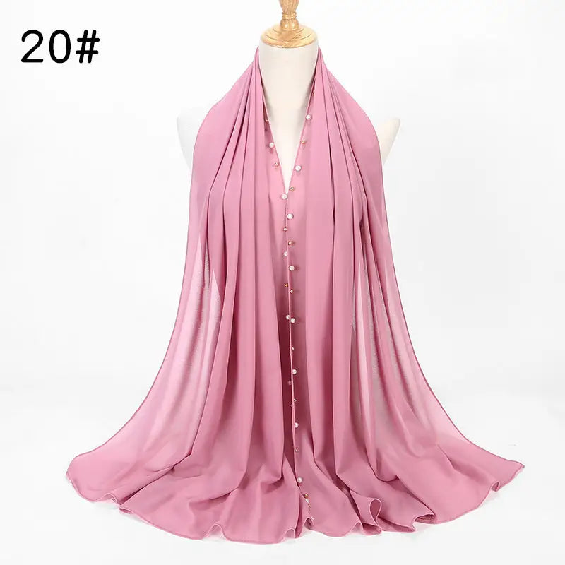 Chiffon Pearl Hijab - 20 / 180 - Chiffon Pearl Hijab