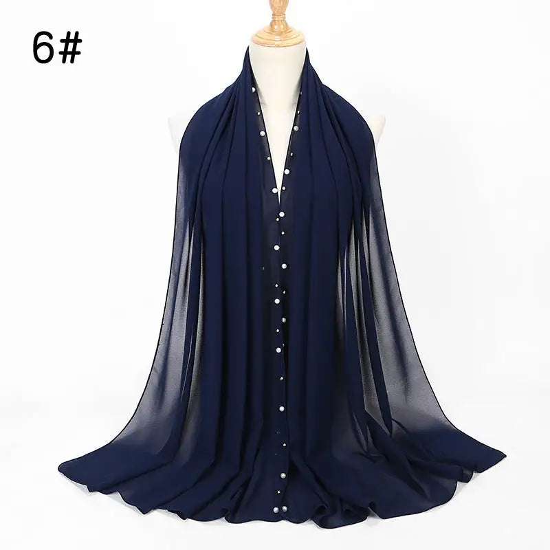 Chiffon Pearl Hijab - 6 / 180 - Chiffon Pearl Hijab
